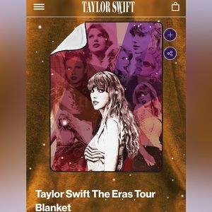 NWOT Taylor Swift Eras Tour Blanket
